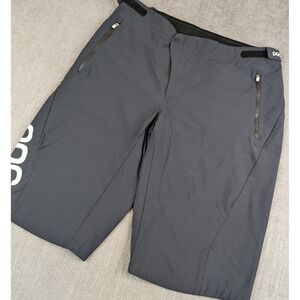 POC Cycling Shorts Mens L Black Enduro Mountain Bike Essential MTB Performance